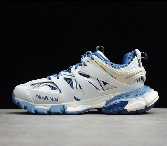 Balenciaga 巴黎世家 Track 蓝白 542023-W1GC4-9050 35 36 37 38 39 40 41 42 43 44 45 46