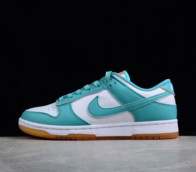 R版本 Nike Dunk Low Turquoise and Orange 蒂芙尼2.0 货号 DV2190-100 尺码 36 36.5 37.5 38