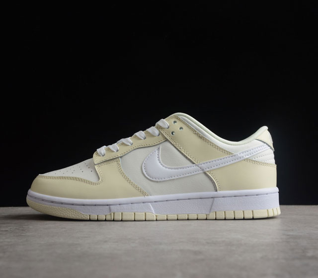 Nk SB Dunk Low Pro Coconut Milk 椰奶米黄 SB低帮运动休闲板鞋 DJ6188-100 SIZE 36 36.5 37.5 38