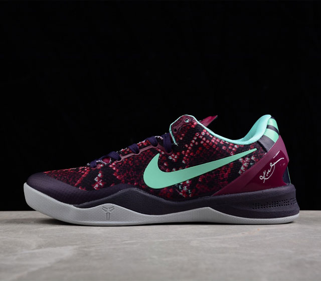 Nike Kobe 8 Pit Viper 响尾蛇 专业实战篮球鞋 555035-502 尺码 40 40.5 41 42 42.5 43 44 44.5 4