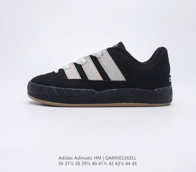 真标 带半码 Adidas Adimatic Low 马蒂奇系列低帮复古面包鞋运动休闲滑板板鞋 货号 GY5470 码数 36 37 38 39 40 41