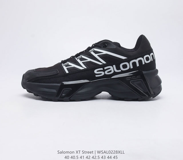 Salomon萨洛蒙长距离越野跑鞋男户外网面运动休闲鞋SALOMON 萨洛蒙 XA PRO STREET 法国全球户外运动品牌 XT 6 ADVANCED G