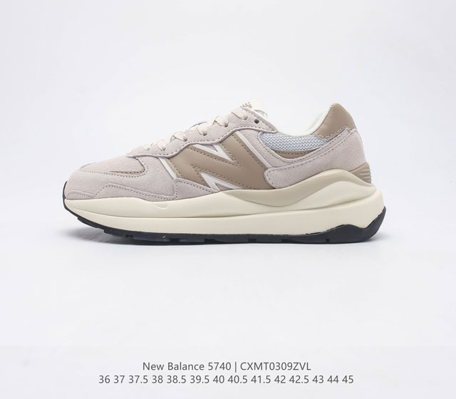 New Balance 5740 人气单品 特别以1988年首度世面的经典574作为设计蓝本保 留574简易约衬的80s鞋型廓轮 同时加再以向90年代立特独行