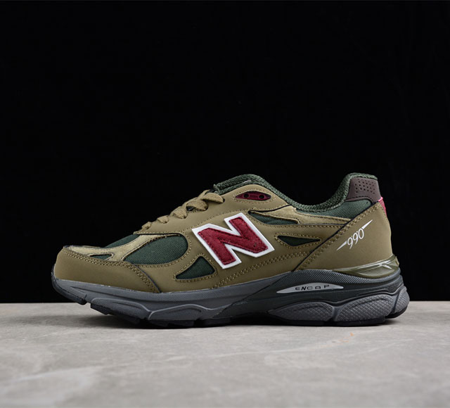 New Balance NB990系列 高端美产复古休闲跑步鞋 M990GP3 尺码 36 37 37.5 38 38.5 39 40 40.5 41 42
