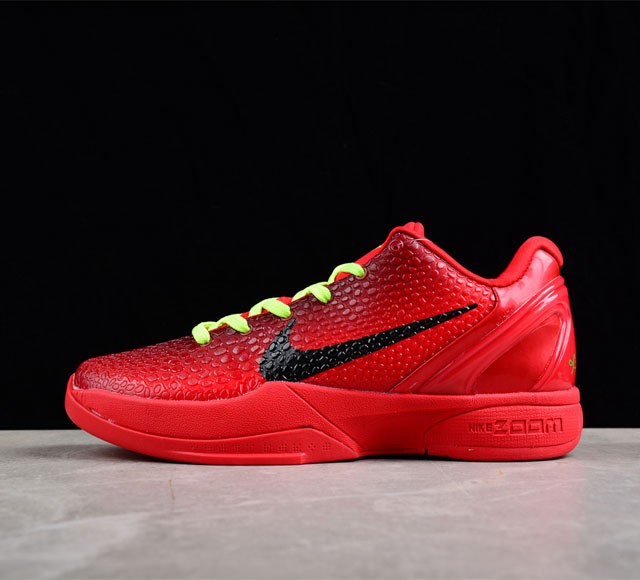 Nike Kobe 6 Protro Reverse Grinch 圣诞配色FV4291-600 尺码 40 40.5 41 42 42.5 43 44 44