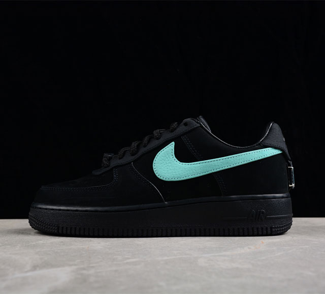 纯原 TIFFANY & CO 蒂芙尼 x Nk Air Force 1 Low 1837 蒂芙尼联名 空军一号低帮休闲板鞋 DZ1382-001 尺码 36