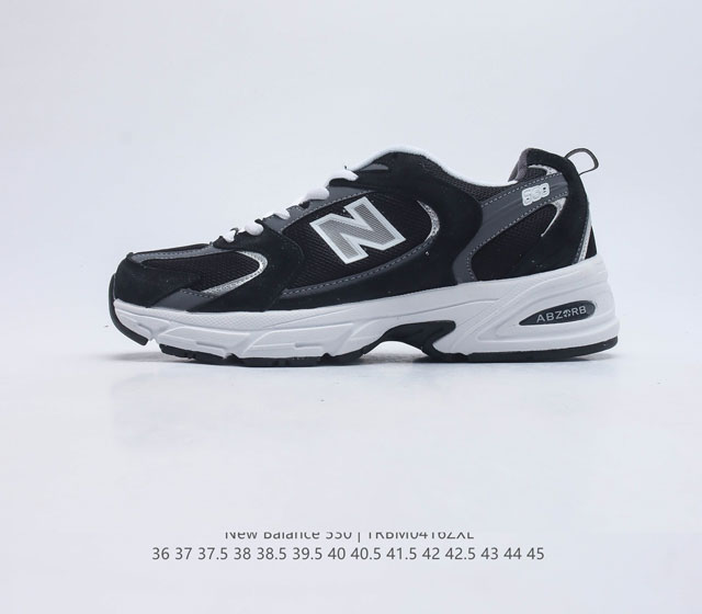 公司级新百伦 NB530 New Balance 530 复跑古鞋NB530这鞋双确实是NB家经复典古款式之一 以全科新技诠释 成打功造530鞋款 鞋面保在持