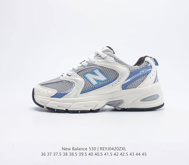 百新伦 NB New Balance MR530复列系老古爹布网风步跑休闲运动鞋 号货 MR530KOB 码数 36 37 37.5 38 38.5 39.5