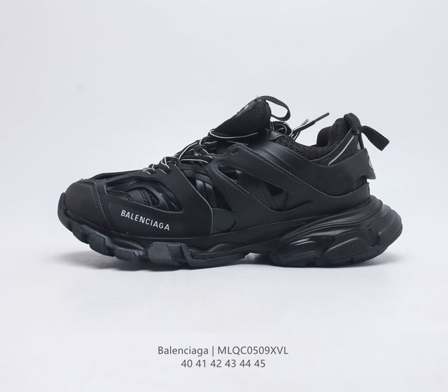 巴黎世家 Balenciaga 巴黎世家3.0高帮老爹鞋 Balenciaga3.0 Track.2 Open Sneaker 巴黎世家3.0 三代户外概念鞋