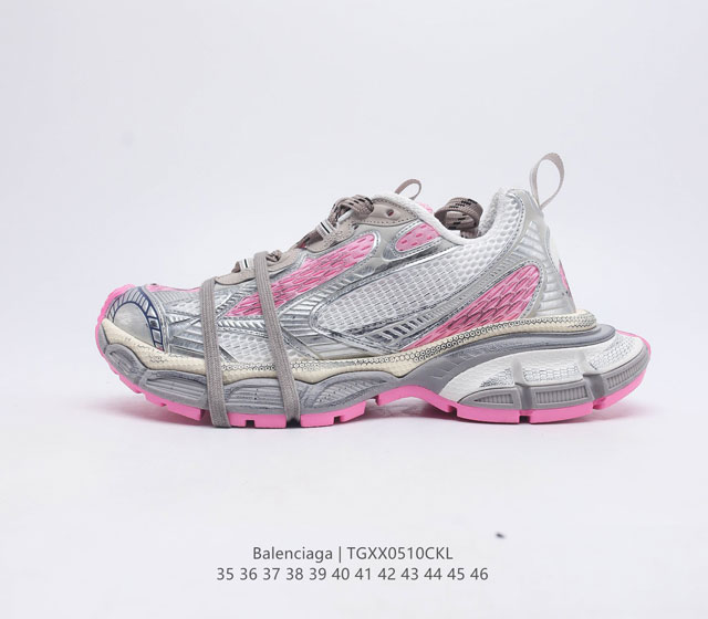 OM版本 巴黎世家 七代 7.0 新款 老爹鞋 运动鞋 复古老爹鞋 Balenciaga-Runner 巴黎世家 官方发售 展示了设计师 Demna 的运动鞋