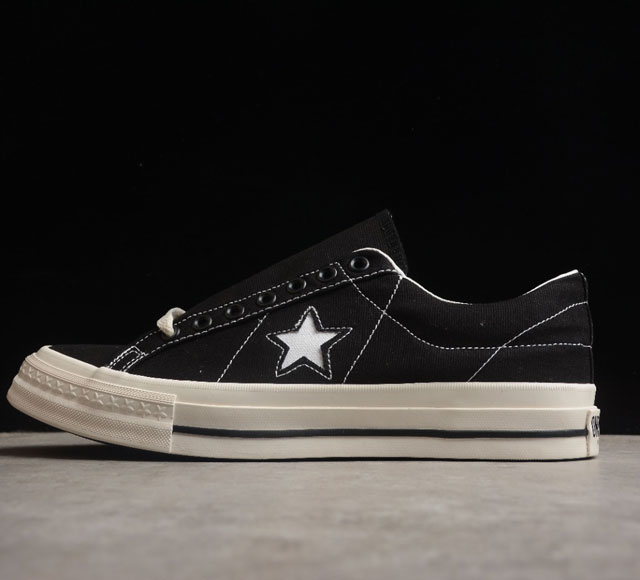 Converse Cons One Star J Vtg Canvas 2023SS 黑色日版 防滑耐磨低帮帆布鞋13 尺码 36 36.5 37 37.5