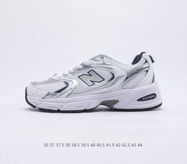新百伦 NB New Balance MR530系列复古老爹风网布跑步休闲运动鞋 小众老爹鞋 New Balance 530系列鞋款最早风靡于 2000 年初