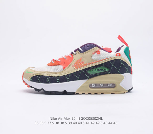 NIKE AIR MAX 90 时尚复古运动鞋 穿着出来的不仅是舒适 而是休闲运动与时尚的相结合 它既可以当动运跑鞋来穿 也可以当休闲鞋来穿 无论搭配什么裤子