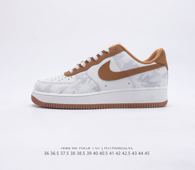 耐克 Nike Air Force 1 Low 空军一号 AF1 低帮百搭休闲运动板鞋 柔软 弹性十足的缓震性能和出色的中底设计 横跨复古与现代的外型结合 造