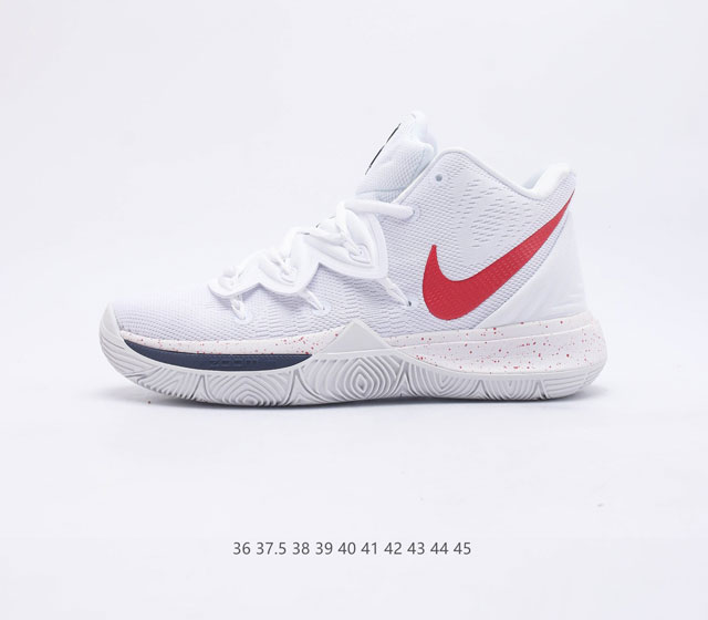 耐克 Nike Kyrie Low 5 EP 欧文5代 男女鞋运动鞋低帮休闲运动篮球鞋 鞋面在制作时加入TPU织物细线 保持鞋面刚性的同时又能提供不错韧性 包