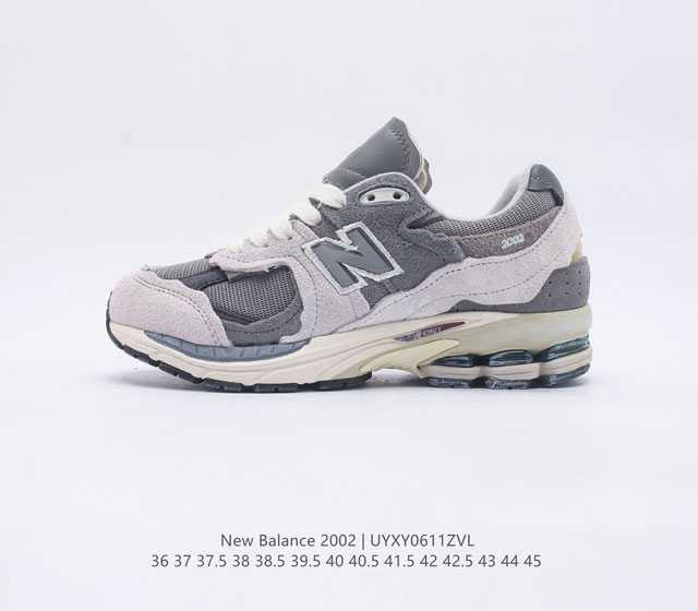 新百伦 New Balance 2002R 跑鞋 时尚男女运动鞋厚底增高老爹鞋 沿袭了面世之初的经典科技 以 ENCAP 中底配以升级版 N-ERGY 缓震物