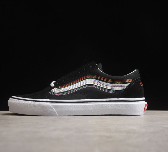 Vans Old Skool 彩虹系列 低帮休闲板鞋 VN0A5KPSRNC 尺码 5 36 36.5 37 38 38.5 39 40 40.5 41 42