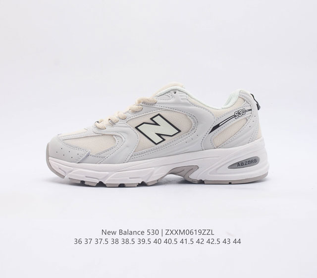 NB 新百伦 NB New Balance MR530系列复古老爹风网布跑步休闲运动鞋 小众老爹鞋 New Balance 530系列鞋款最早风靡于