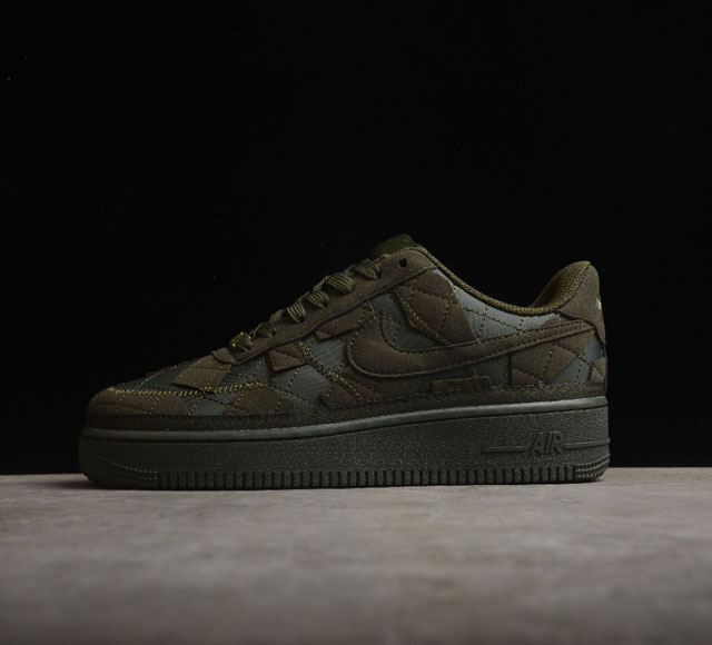 Billie Eilish X Nk Air Force 1 07 Low Mushroom 碧梨联名 空军一号低帮休闲板鞋 Dq4137-300 打造纯