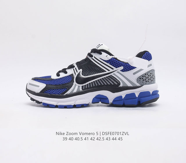 公司级 Nike 耐克夏季 Zoom Vomero 5 运动鞋休闲训练跑步鞋 Nike Zoom Vomero 5 男子运动鞋妥帖包覆足部 提供透气支撑效果