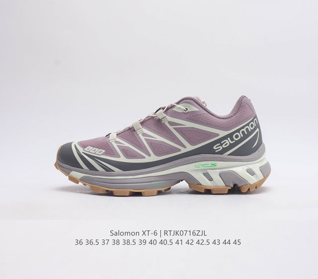 Salomon Xa Pro Xt-6 Expanse 萨洛蒙户外越野跑鞋 鞋面采用sensifit贴合技术 全方位贴合包裹脚型 鞋跟部鞋底牵引设计 提供