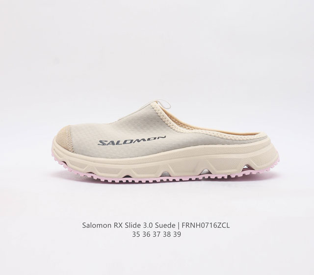 Salomon 萨洛蒙 女款休闲拖鞋 Rx Slide 3.0 夏季拖鞋沙滩鞋包头凉拖鞋 经过长时间的户外运动 或踏上下一次户外探险的征程之前 不妨穿上rx