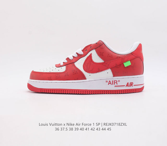 耐克nike Air Force 1 Low 空军一号 Af1 低帮百搭休闲运动板鞋 柔软 弹性十足的缓震性能和出色的中底设计 横跨复古与现代的外型结合 造就出