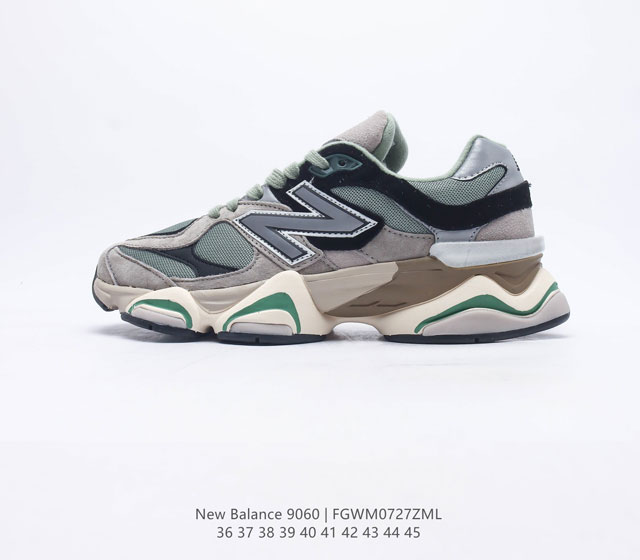 NB 新百伦 New Balance NB9060官方正品春季千禧小象蹄男女款9060舒适百搭老爹鞋 全新 9060 款式将经典风格与现代设计融合到日常多功能性