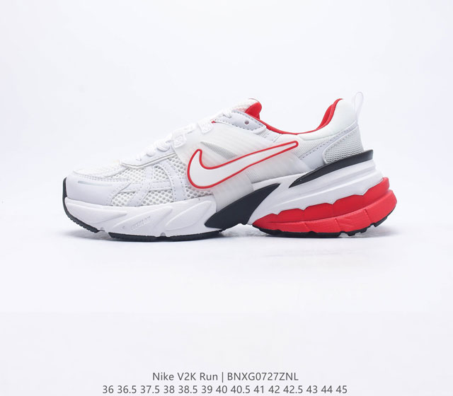 Nike 耐克 V2K Run 减震防滑 复古低帮跑步鞋 超火复古跑鞋V2K 最近在时尚圈又掀起了一阵流行复古风，比如 Vomero 5、Nike Initia