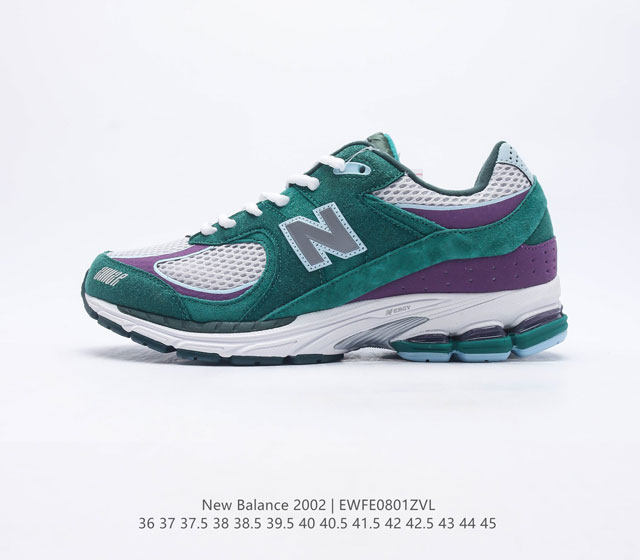 【公司级】新百伦 New Balance 2002R 跑鞋·男女运动鞋 沿袭了面世之初的经典科技，以 ENCA 中底配以升级版 N-ERGY 缓震物料。鞋面则采