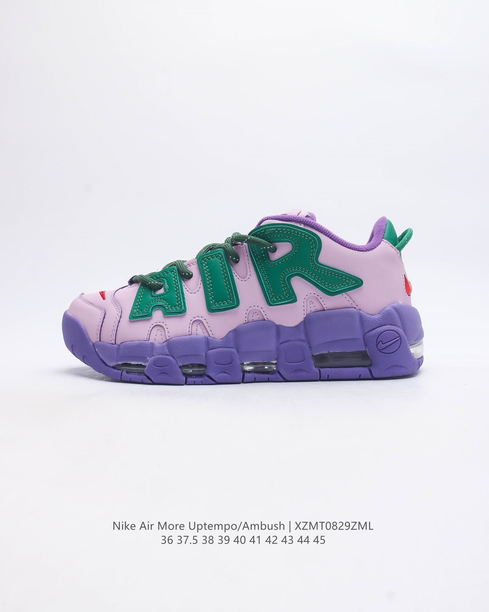 耐克 Nike Air More Uptempo 男女子运动鞋 续写 20 世纪 80 年代和 90 年代篮球运动飞速发展的传奇 结合独特品牌标志和可视缓震配置