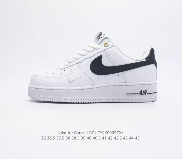 耐克nike Air Force 1 Low 空军一号 Af1 低帮百搭休闲运动板鞋 柔软 弹性十足的缓震性能和出色的中底设计 横跨复古与现代的外型结合 造就出