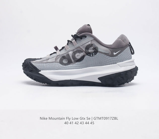耐克 Nike Acg Mountain Fly Low 机能风格跑步鞋休闲运动鞋 男鞋 采用匠心设计 打造耐穿迅疾风格 让你在沙漠 峡谷和深山中探险时也能像在