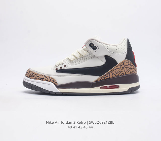 耐克 乔丹 Aj3 耐克 Nike Air Jordan 3 Retro Se 乔3 复刻篮球鞋 乔丹3代 三代 男女子运动鞋 作为 Aj 系列中广受认可的运动