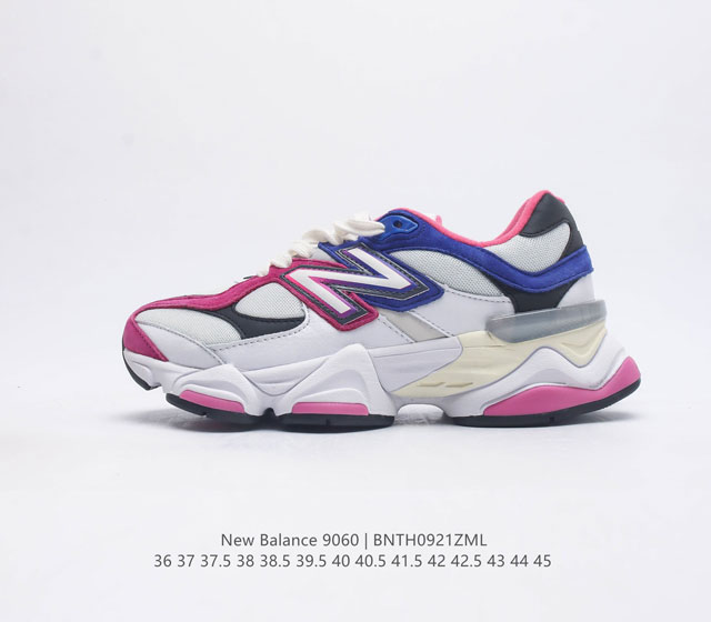 Nb 新百伦 New Balance Nb9060官方正品春季千禧小象蹄男女款9060舒适百搭老爹鞋 全新 9060 款式将经典风格与现代设计融合到日常多功能性