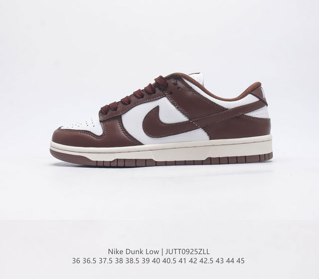 耐克nike Dunk Low 板鞋 Sb系列经典百搭休闲运动板鞋加厚鞋舌的填充 使舒适性大大提升 同时也更方便穿脱中底部分则加入了脚感柔软舒适zoomair气