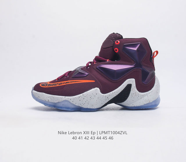 Nike Zoom Lebron Xiii E 全新配色 耐克lebron 勒布朗 詹姆斯战靴室内实战高帮运动飞织篮球鞋男子运动鞋 货号 807219-500