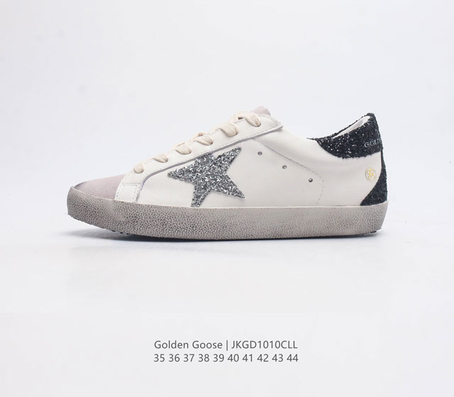 Golden Goose Deluxe Brand Sstar来自意大利ggdb脏出天际的小脏鞋 潮复古板鞋 宋仲基欧巴各种剧照上脚 日常上脚 纯正的意大利全进