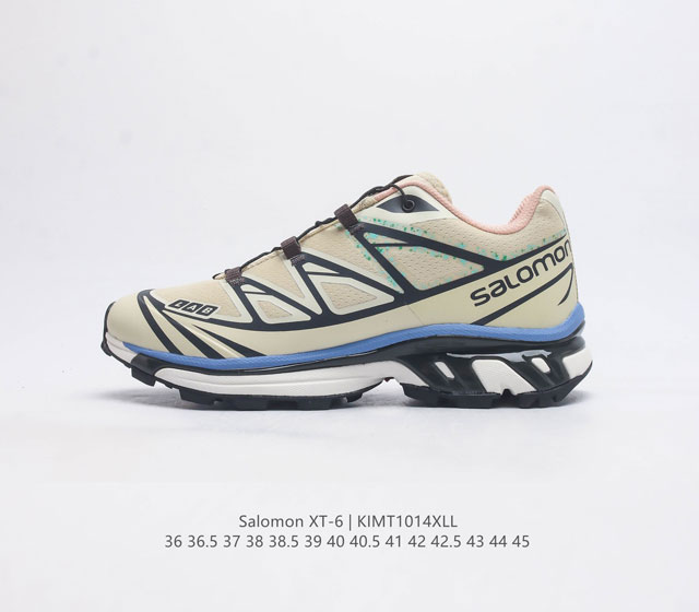 萨洛蒙 Salomon Xt-6 系列运动鞋款 户外运动舒适透气时尚潮流穿搭越野跑鞋 作为山系 户外穿搭风格的代表品牌 这两年 Salomon 不仅成为无数球鞋