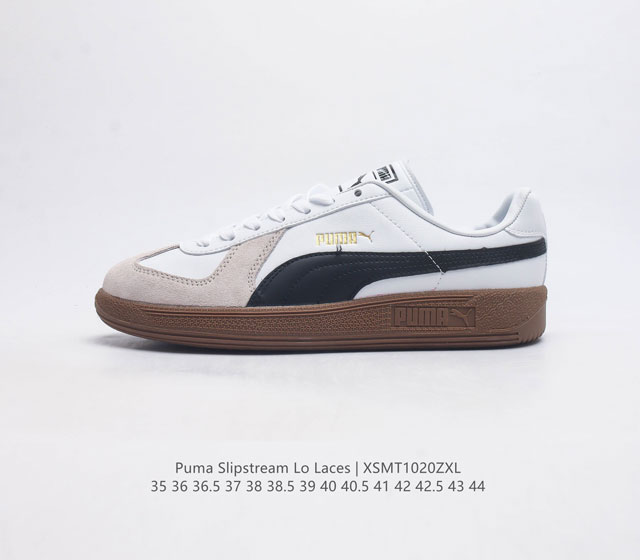 Puma Slipstream Lo Laces 彪马2023 秋冬新款 复古时尚厚底增高耐磨情侣休闲板鞋 码数 35 5 36 36 5 37 38 38 5