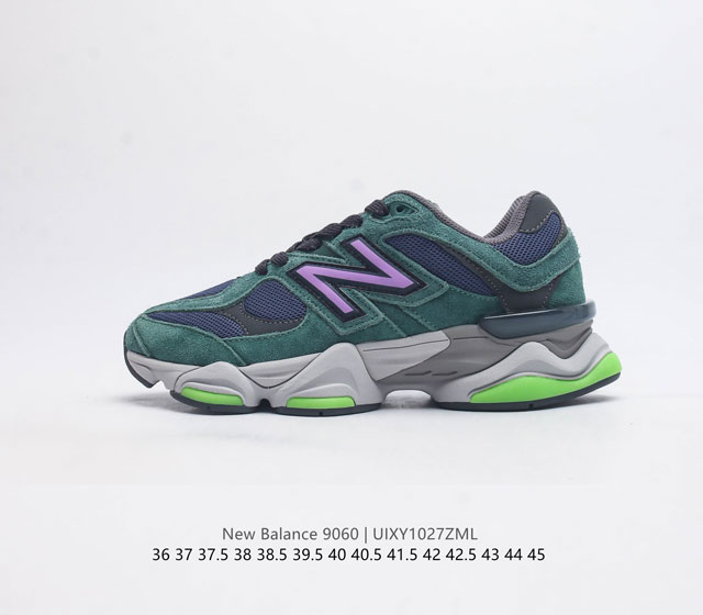 Nb 新百伦 New Balance Nb9060小象蹄男女款9060舒适百搭老爹鞋 全新 9060 款式将经典风格与现代设计融合到日常多功能性中 9060 重