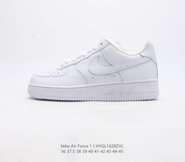 耐克nike Air Force 1 Low 空军一号 Af1 低帮百搭休闲运动板鞋 柔软 弹性十足的缓震性能和出色的中底设计 横跨复古与现代的外型结合 造就出