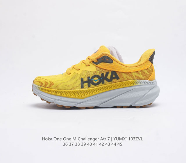 Hoka One One 挑战者7 Gtx全地形跑鞋 M Challenger Atr 7 宽运动鞋厚底增高老爹鞋 Hoka One Challenger At