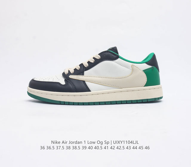 耐克 倒钩aj1 Nike Air Jordan 1 Retro Low Og 复刻男子女子运动鞋采用全新配色和纹理设计 革新演绎经典运动鞋款 优质材料和装饰