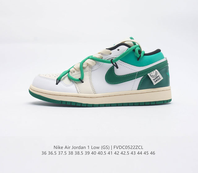 双11狂欢 全头层皮原220特价130 耐克 乔丹air Jordan 1 Low Aj1 乔1 低帮复古文化休闲运动篮球鞋 1985 年面世的元年款汲取设计