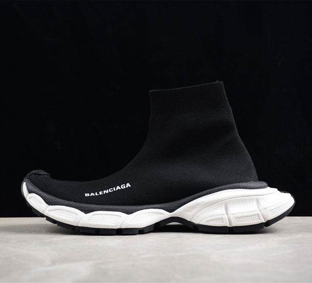 纯原版本 Balenciaga 巴黎世家 3Xl Sock 针织袜子鞋货号 758429 W2Dg1 1009 国内一线头部外贸大厂 总裁 Plus出品 专柜同