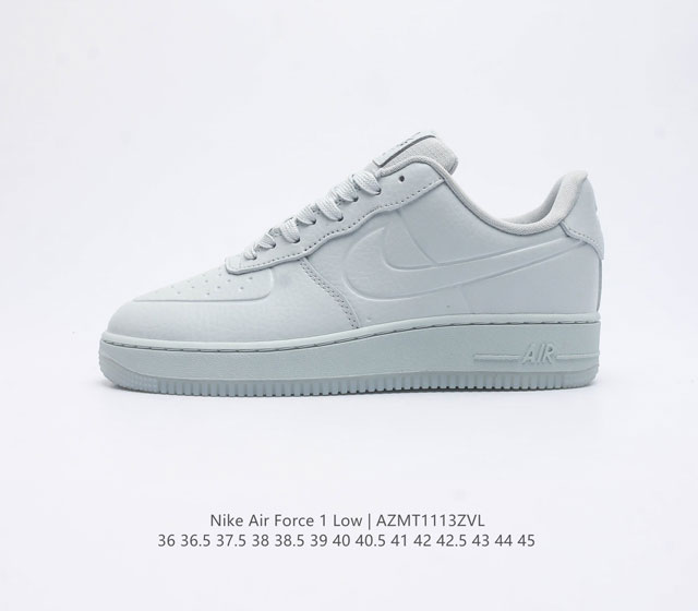 防水 耐克nike Air Force 1 Low 空军一号 Af1 低帮百搭休闲运动板鞋 柔软 弹性十足的缓震性能和出色的中底设计 横跨复古与现代的外型结合