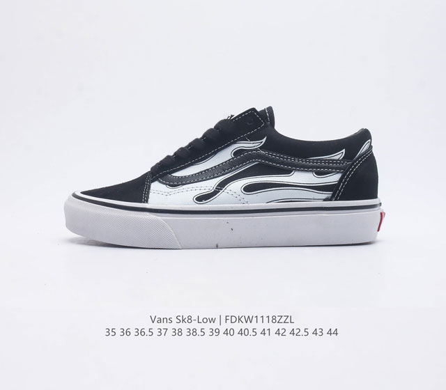 万斯 Vans Sk8-Low 经典款 小红书爆款低帮休闲帆布硫化板鞋 工艺 硫化1:1 重量1:1 真标 原钢印 材质标 鞋型标 合格证 尺码 35 36 3