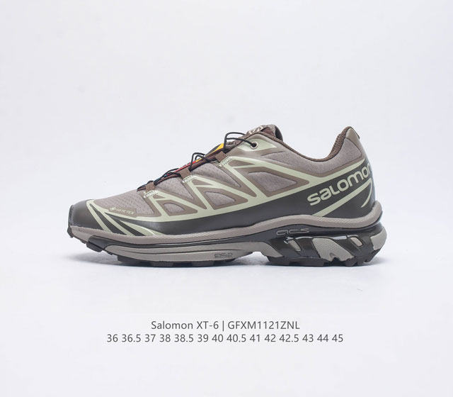 萨洛蒙 Salomon Xt-6 系列运动鞋款 户外运动舒适透气时尚潮流穿搭越野跑鞋 作为山系 户外穿搭风格的代表品牌 这两年 Salomon 不仅成为无数球鞋