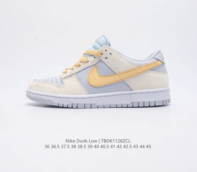 真标 耐克nike Dunk Low 板鞋 Sb系列经典百搭休闲运动滑板鞋 加厚鞋舌的填充 使舒适性大大提升 同时也更方便穿脱中底部分则加入了脚感柔软舒适zoo